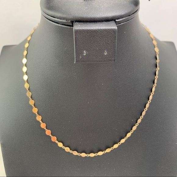 The M Jewelers Italian Gilded Sterling Silver Coin Necklace in Presentation Box - Picture 7 of 13